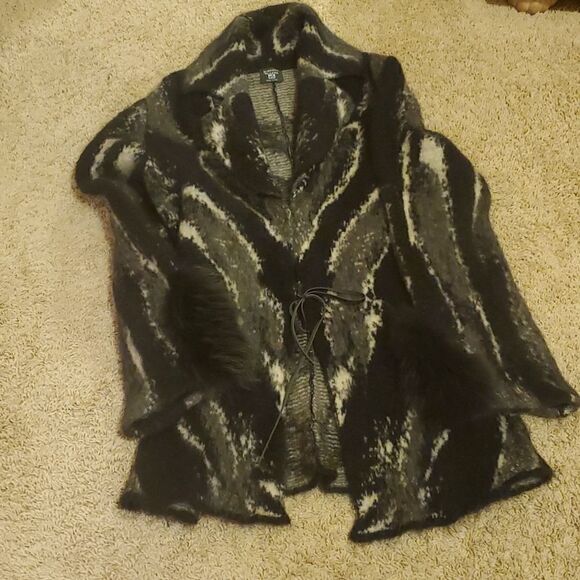 ROBERTA SCARPA Wool Jacket - Size Large - Picture 1 of 10